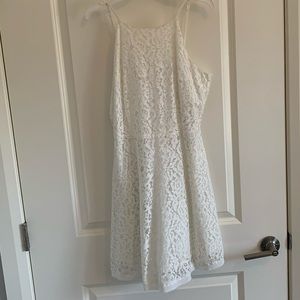White Lace Summer Dress
